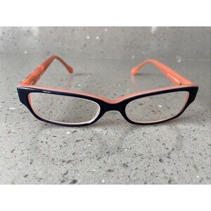 Lilly Pulitzer Eyeglasses Frames ONLY Elena NV Full Rim 46-15-125 black pink